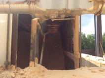 Sawdust produced by G&G Lumber.